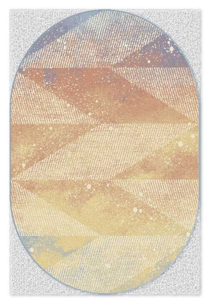 Молдавский овальный ковёр 5756/17944