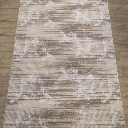 Турецкий прямоугольный ковёр 10653B-BEIGE/BEIGE
