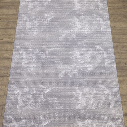 Турецкий прямоугольный ковёр 10653B-L GREY/L GREY