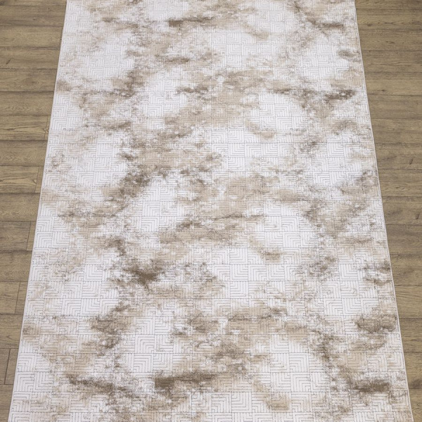 Турецкий прямоугольный ковёр 10658A-BEIGE/CREAM