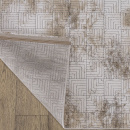 Турецкий прямоугольный ковёр 10658A-BEIGE/CREAM