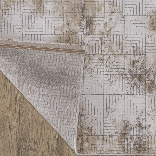 Турецкий прямоугольный ковёр 10658A-BEIGE/CREAM