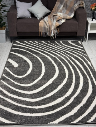 Российский прямоугольный ковёр VR45 GRAY