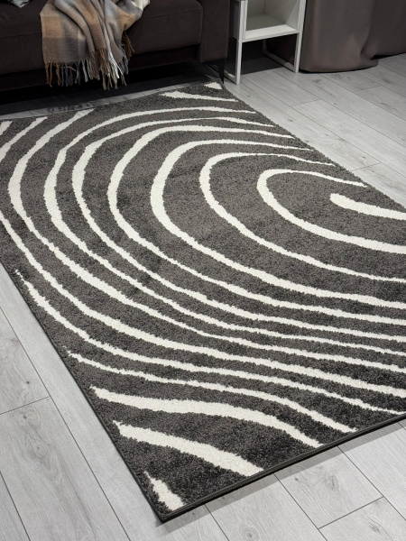 Российский прямоугольный ковёр VR45 GRAY