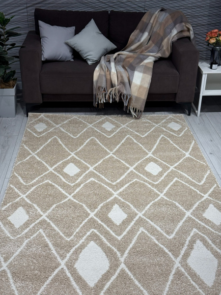 Российский прямоугольный ковёр VR50 CREAM