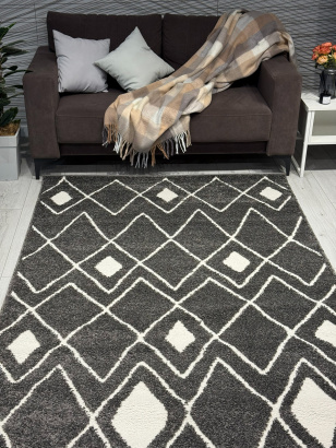 Российский прямоугольный ковёр VR50 GRAY