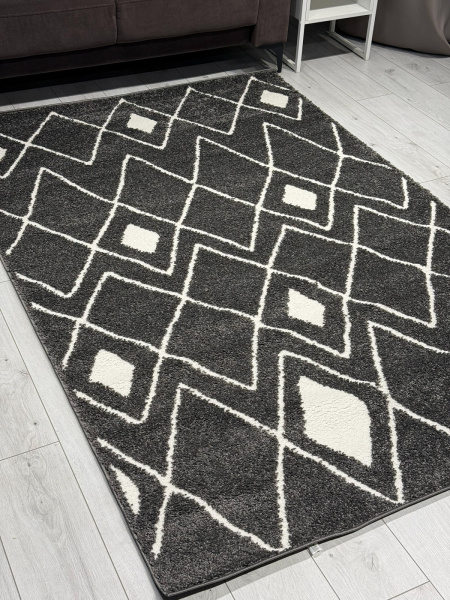 Российский прямоугольный ковёр VR50 GRAY