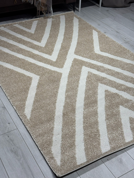 Российский прямоугольный ковёр VR51 CREAM