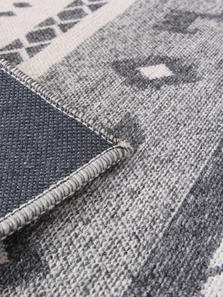 Турецкий прямоугольный ковёр WL053A GREY