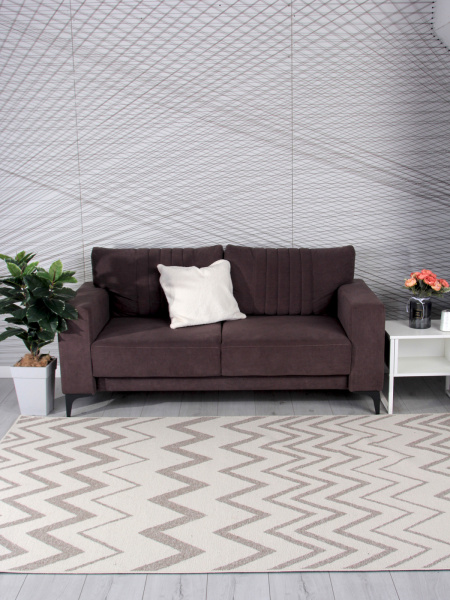 Турецкий прямоугольный ковёр WL062A CREAM / BEIGE