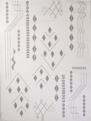 Турецкий прямоугольный ковёр WL063A VIZON / CREAM