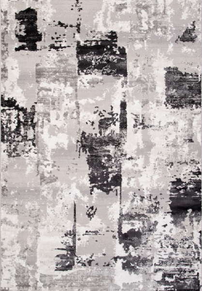 Турецкий прямоугольный ковёр 05934A L.GREY / GREY