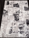 Турецкий прямоугольный ковёр 05934A L.GREY / GREY