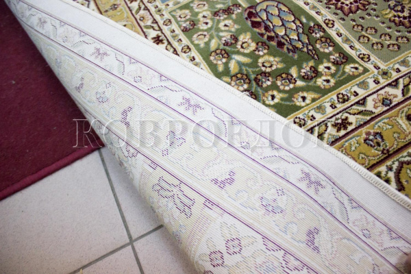 Турецкий прямоугольный ковёр 3315А, Yellow/cream