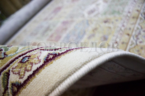 Турецкий прямоугольный ковёр 3315А, Yellow/cream