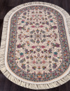 Иранский овальный ковёр 7513 CREAM