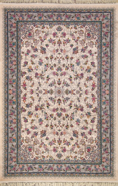 Иранский прямоугольный ковёр 7513 CREAM