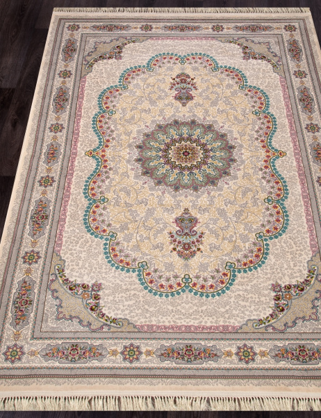 Иранский прямоугольный ковёр 7521 CREAM