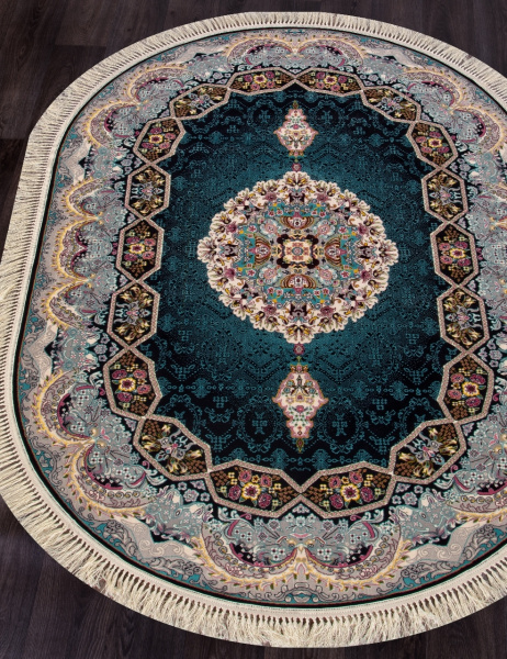Иранский овальный ковёр 7592 NAVI