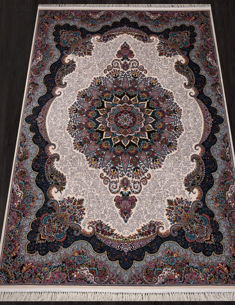 Иранский прямоугольный ковёр 7597 CREAM