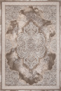 Турецкий прямоугольный ковёр 0145PA POLY IVORY / POLY BROWN