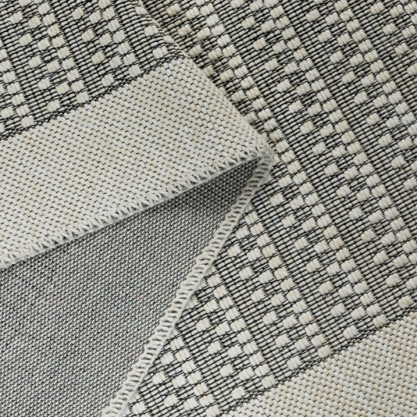 Турецкий прямоугольный ковёр  09891A WEISS