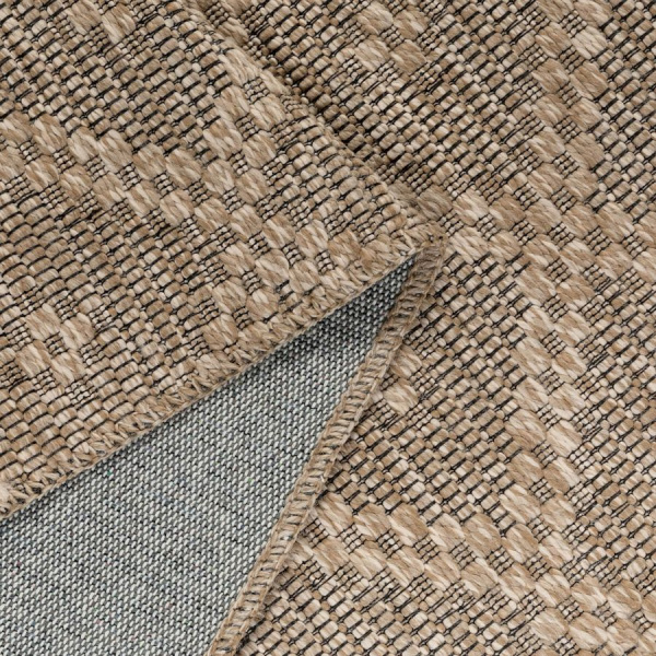 Турецкий прямоугольный ковёр  09930A JUTE