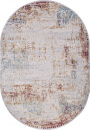 Турецкий овальный ковёр 15434A RED / BLUE