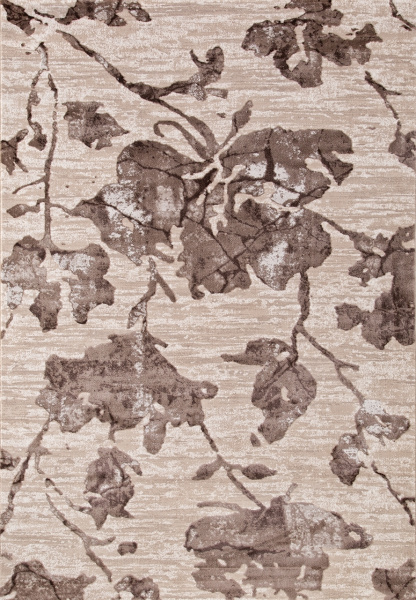 Турецкий прямоугольный ковёр 17974A BEIGE / BROWN