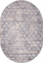 Турецкий овальный ковёр 20574A CREAM / L.BEIGE