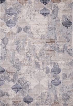 Турецкий прямоугольный ковёр 20584B L.BEIGE / CREAM