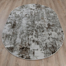 Турецкий овальный ковёр  5466A GREY/D.TAUPE 