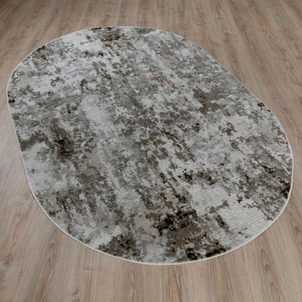 Турецкий овальный ковёр  5466A GREY/D.TAUPE 