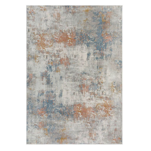 Турецкий прямоугольный ковёр  5618A L.GREY/ROSE