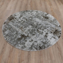 Турецкий круглый ковёр  5466A GREY/D.TAUPE 