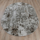Турецкий овальный ковёр  5466A GREY/D.TAUPE 