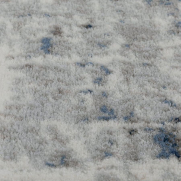 Турецкий прямоугольный ковёр  5520A L.GREY/CREAM BLUE  