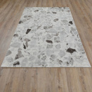 Турецкий прямоугольный ковёр  5554A CREAM/ANTHRACITE