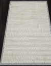 Турецкий прямоугольный ковёр 6607A WHITE / WHITE