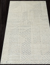 Турецкий прямоугольный ковёр 6801A WHITE / L.GRAY