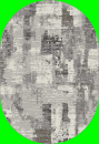 Российский овальный ковёр F376 GRAY