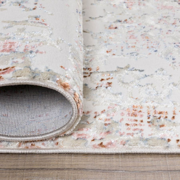Турецкий прямоугольный ковёр  A3592A IVORY/PINK