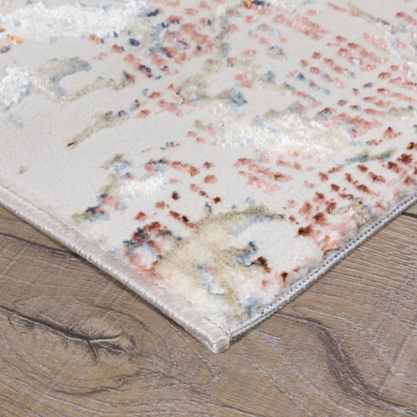 Турецкий прямоугольный ковёр  A3592A IVORY/PINK