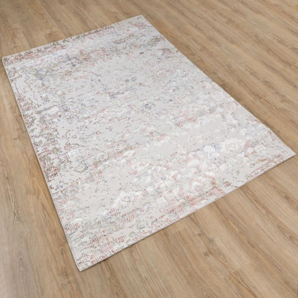 Турецкий прямоугольный ковёр  A3592A IVORY/PINK