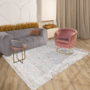 Турецкий прямоугольный ковёр  A3592A IVORY/PINK