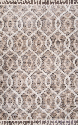 Турецкий прямоугольный ковёр 37334 070 BEIGE