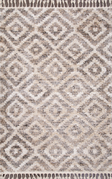 Турецкий прямоугольный ковёр 37339 070 BEIGE