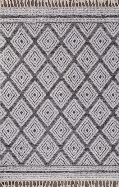 Турецкий прямоугольный ковёр O0471 695 CREAM / GREY