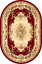 Российский овальный ковёр 4015 RED