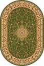 Российский овальный ковёр d115 GREEN